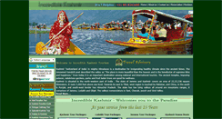 Desktop Screenshot of incrediblekashmir.com